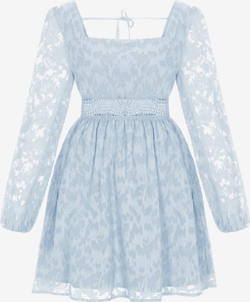 Robe faina en bleu : devant