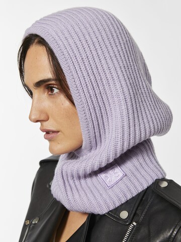 CODELLO Beanie in Purple: front