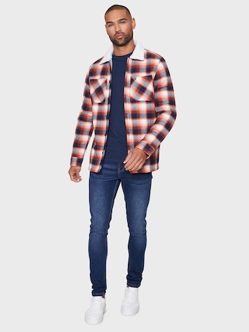 Threadbare Regular Fit Hemd in Rot