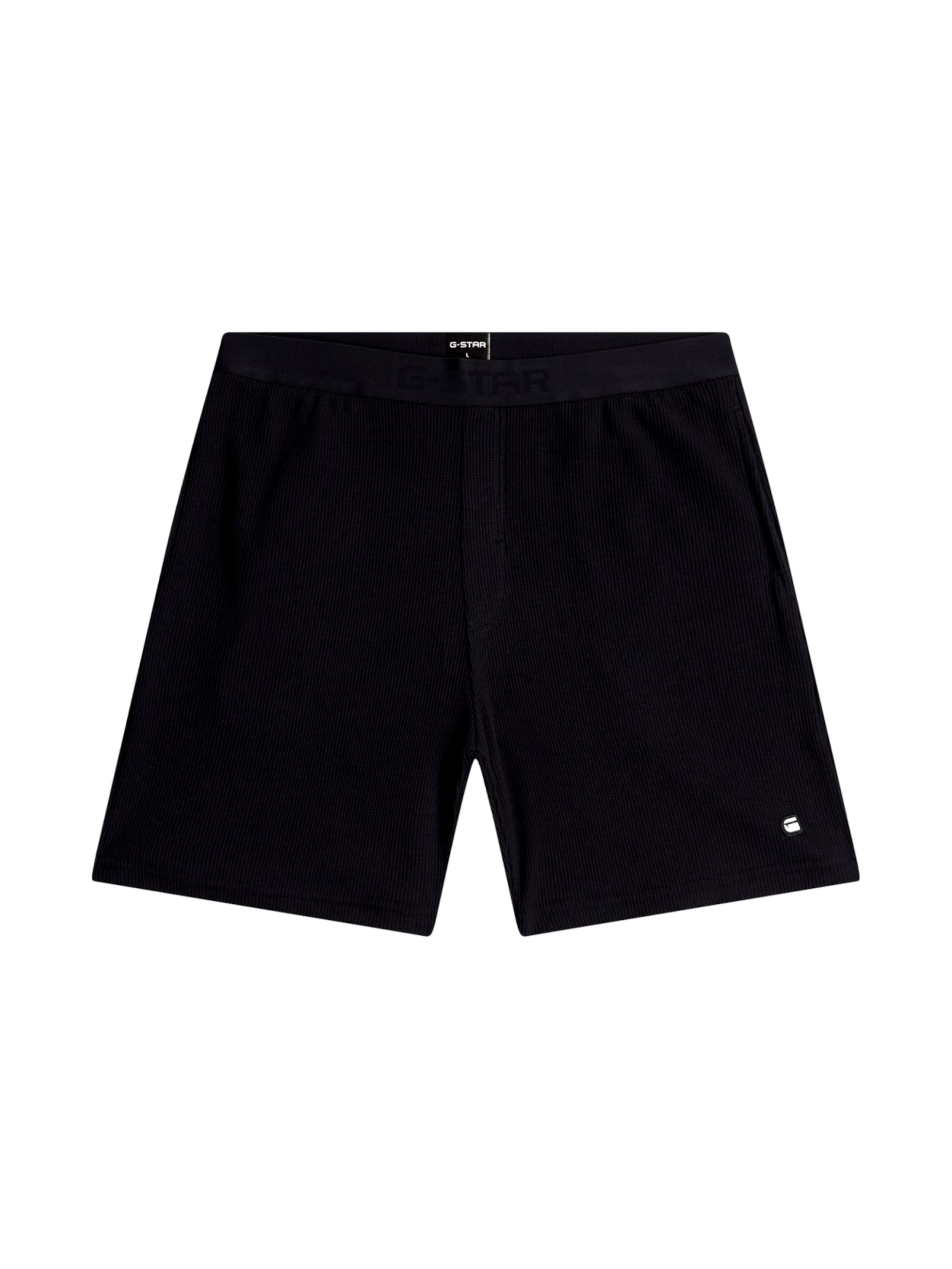 Pigiama corto di G-STAR in nero