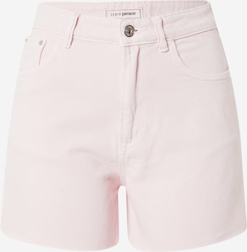 Pimkie Loose fit Jeans in Pink: front
