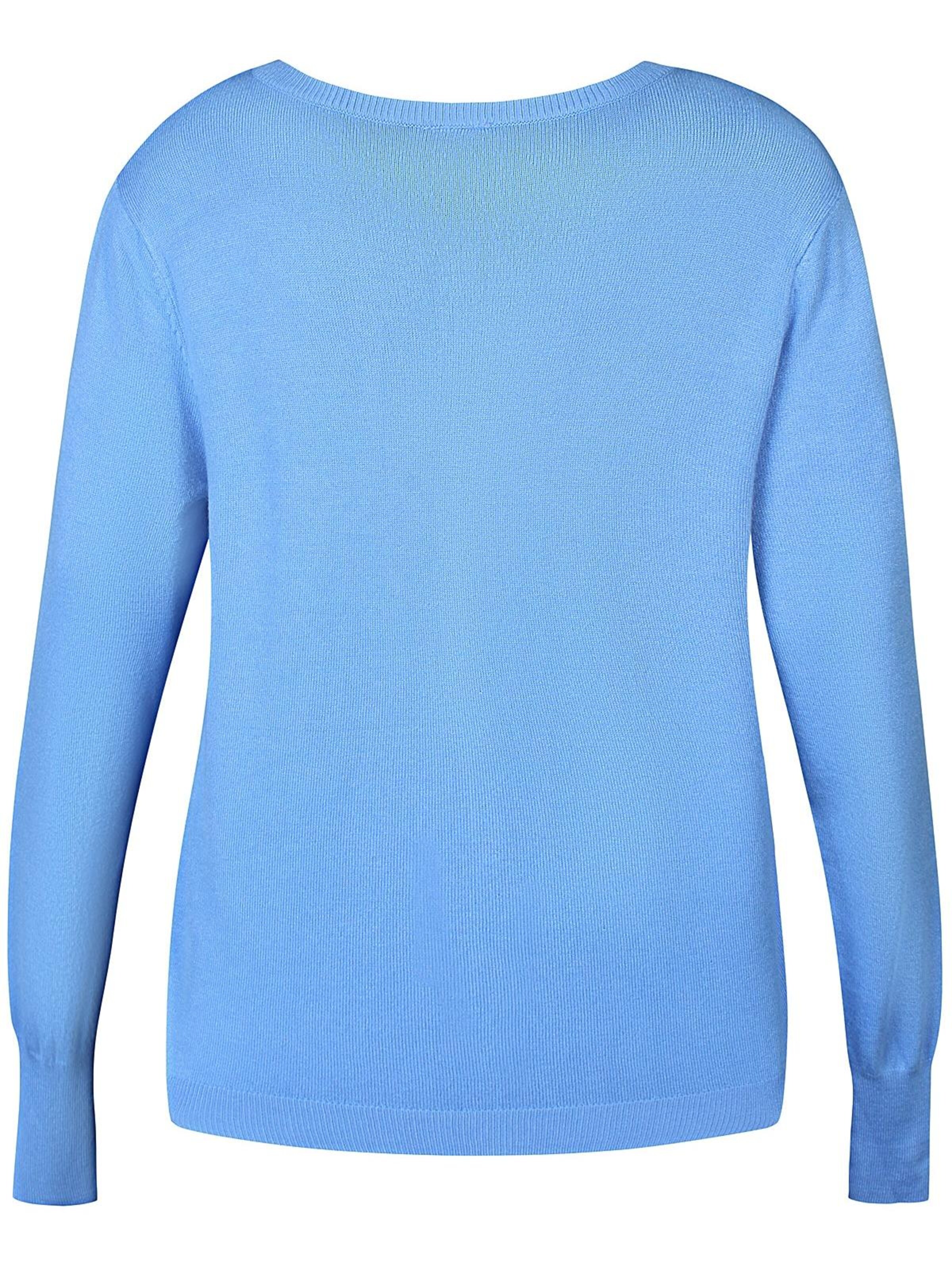 ze-ze Gebreid vest 'Norma 106' in Blauw