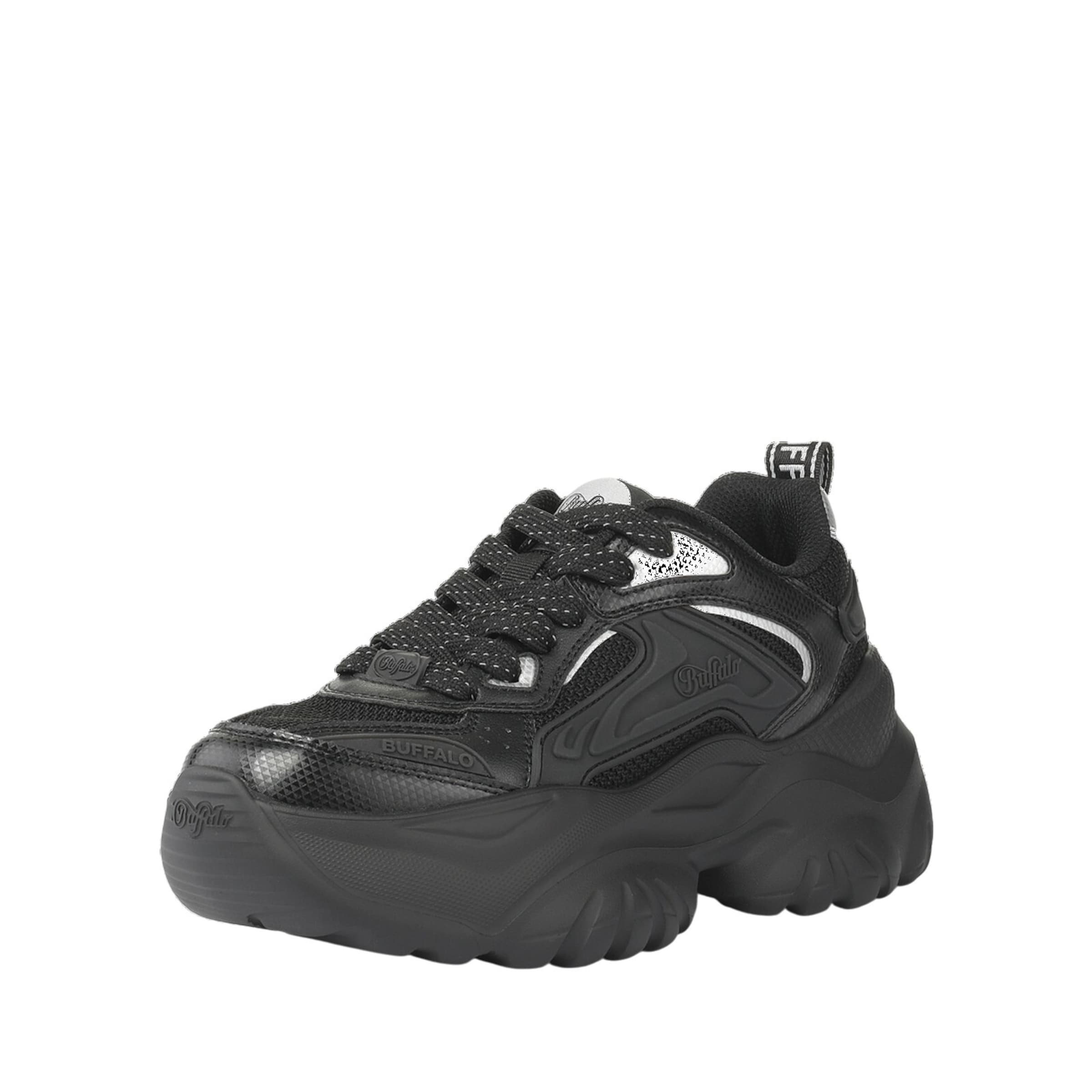 BUFFALO Platform trainers 'Bliss' in Black: front
