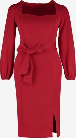 Trendyol Curve Šaty – červená: přední strana