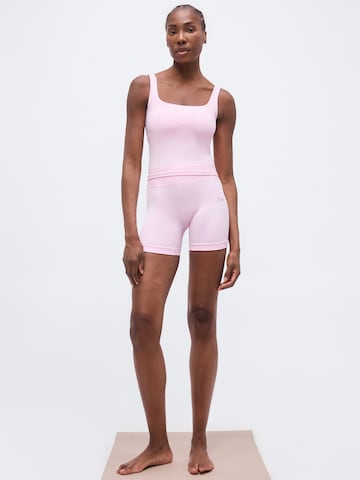 ICANIWILL Спортивный топ 'Smooth' в Ярко-розовый