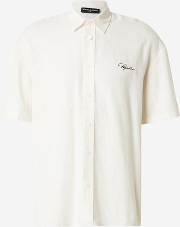 PegadorRegular Fit Košulja 'Salwa' - bež boja: prednji dio