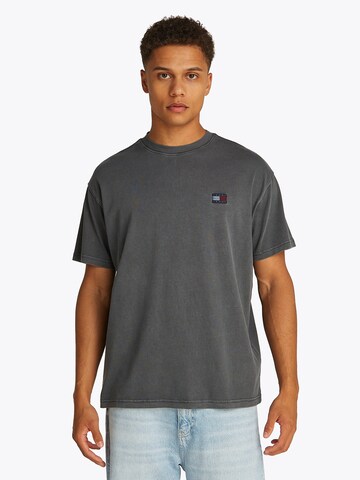Tommy Jeans Shirt in Grijs: voorkant