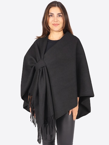Seasons of April Cape ' ANDREA CAPE ' in Schwarz
