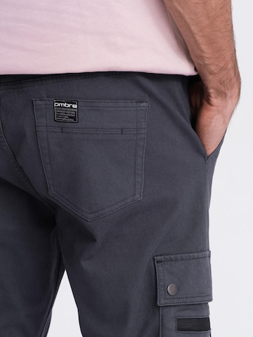 Regular Pantalon chino 'OM-PAJO-0125' Ombre en gris
