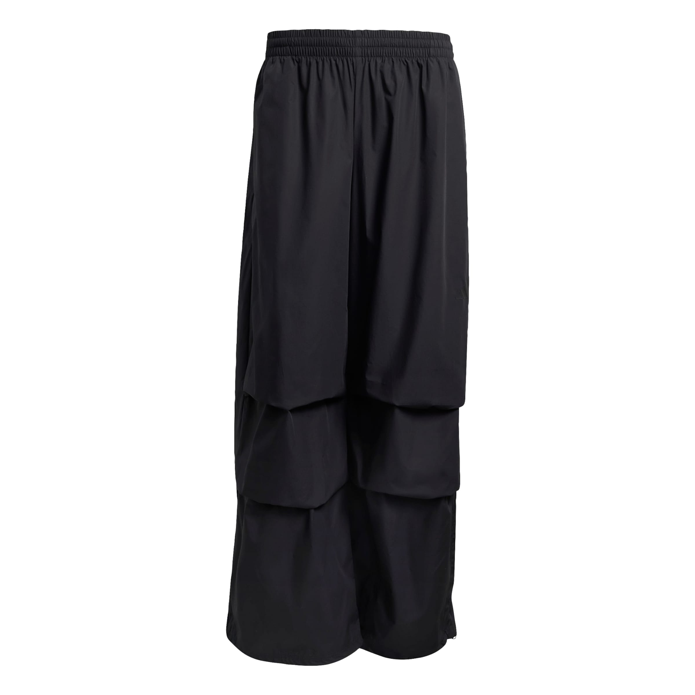 Wide leg Pantaloni sportivi 'City Tech' di ADIDAS SPORTSWEAR in nero: frontale