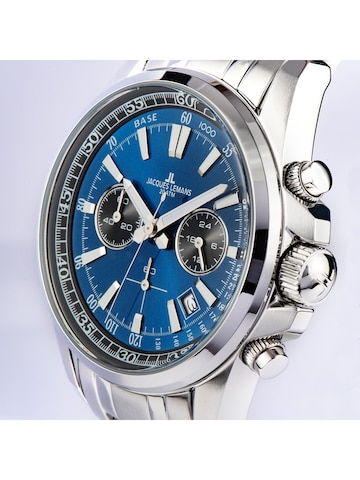 Jacques Lemans Analoguhr in Blau