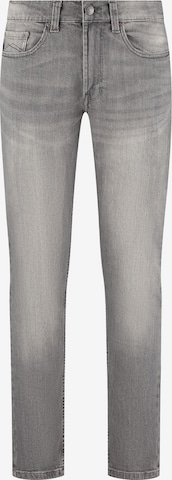 Maskovick Slim fit Jeans 'MASKOVICK - Heren Jeans - Slim Fit - Milano – Stretch - Denim Broek' in Grey: front