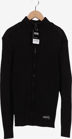 JACK & JONES Strickjacke L in Schwarz: Vorderseite