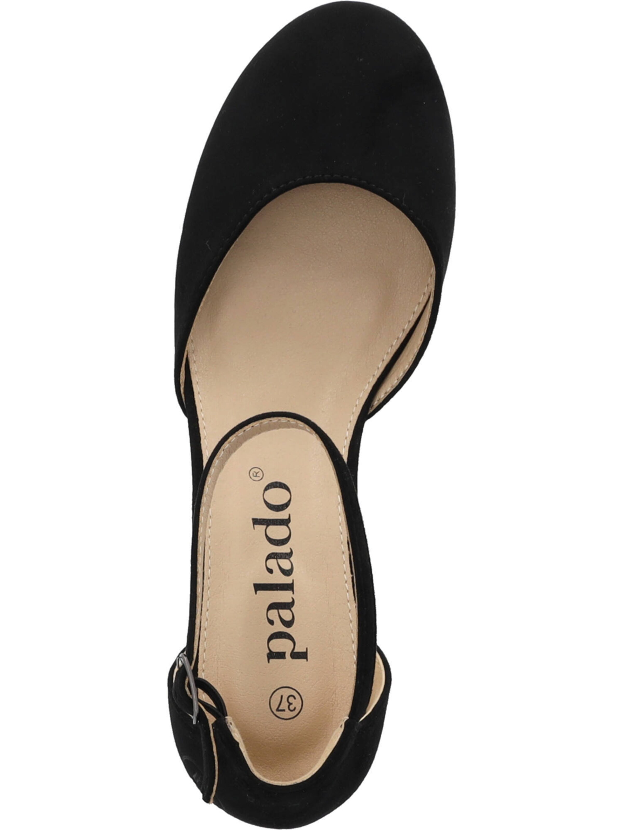 Palado Sandalen met riem 'Wystin' in Zwart