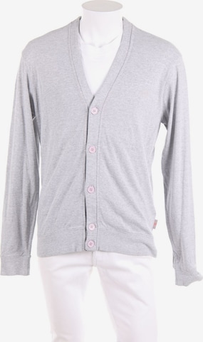 TOM TAILOR DENIM Sweater & Cardigan in L in Grey: front
