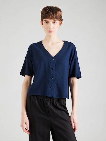 VERO MODA Blouse 'VMJESMILO' in Blue: front