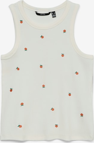 VERO MODA Top 'VMNAJA' | bela barva: sprednja stran