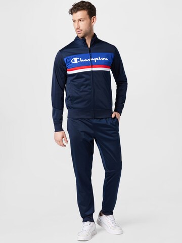 Champion Authentic Athletic Apparel Trainingsanzug in Blau: predná strana