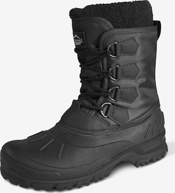 normani Snow Boots 'Coldery' in Black: front