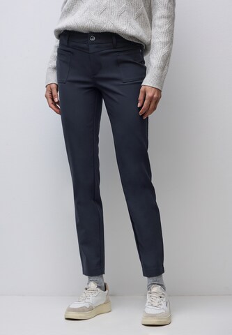STREET ONE Slim fit Pants in Black: front