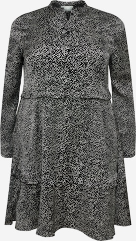 Robe-chemise 'Janet' Guido Maria Kretschmer Curvy Collection en noir : devant