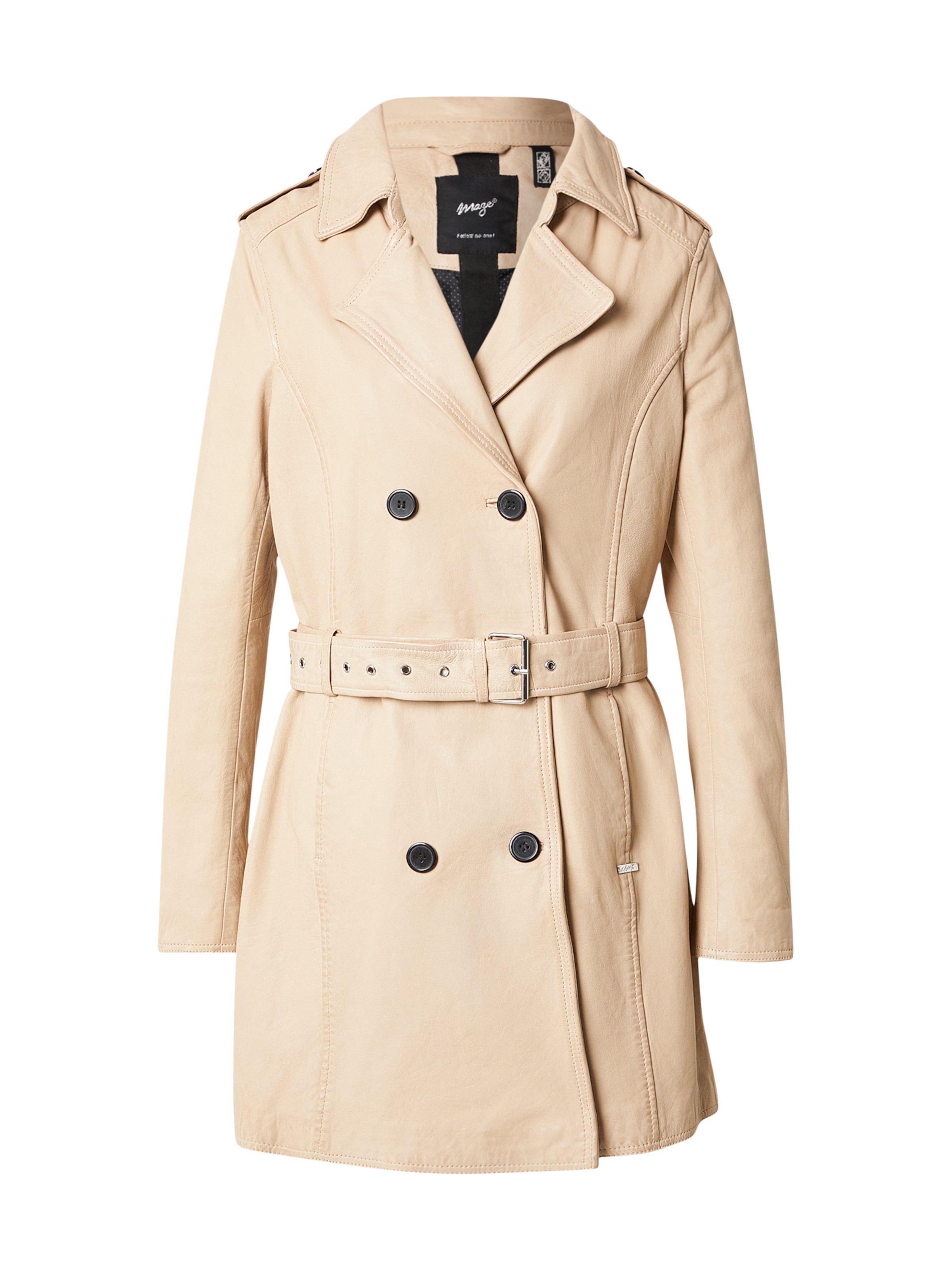 Manteau mi-saison 'Culima' Maze en beige : devant