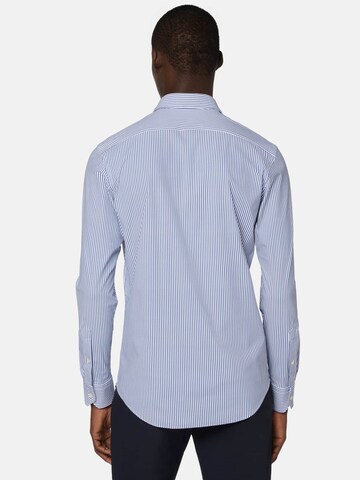 Coupe regular Chemise Boggi Milano en bleu