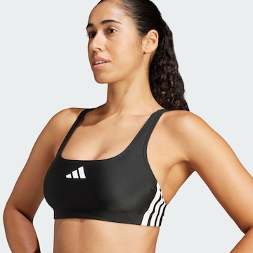 Bustier Bikini de sport ADIDAS PERFORMANCE en noir