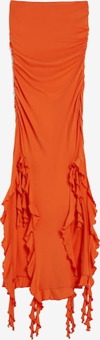 Bershka Kleid in Orange: predná strana