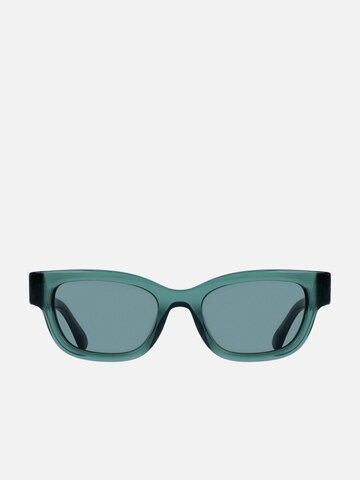 FERRAGAMO Zonnebril in Groen