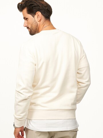 JACK & JONES Sweatshirt 'JJETERNITY'‌‌‌‌‌‌ in Weiß