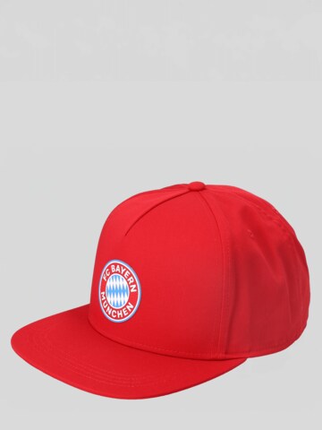 FC BAYERN MÜNCHEN Snapback Cap Essentials in Rot: Vorderseite