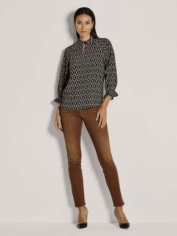 MADELEINE Blouse in Zwart