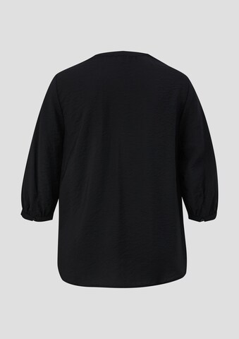 s.Oliver Blouse in Black