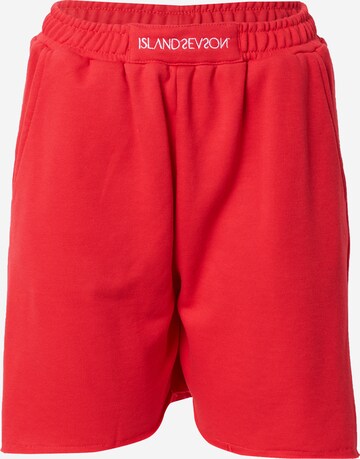 Public Desire Loosefit Kalhoty – červená: přední strana