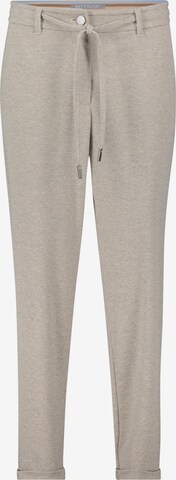 Betty & Co Tapered Casual-Hose mit Struktur in Braun: predná strana