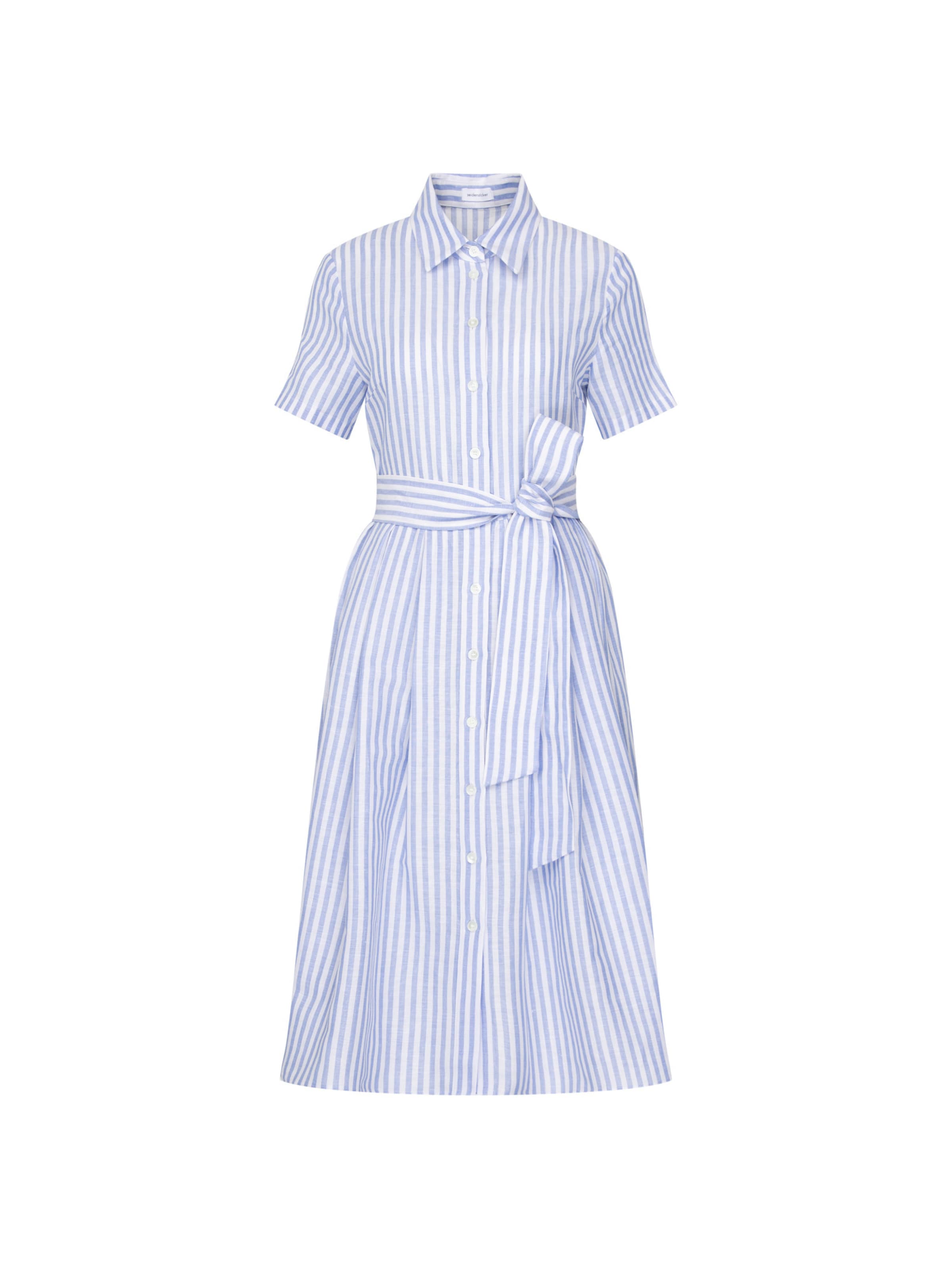 SEIDENSTICKER Robe en 34 en bleu clair / blanc, Vue avec produit
