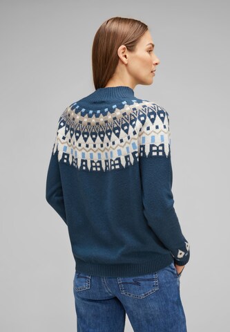 STREET ONE Pullover in Blau