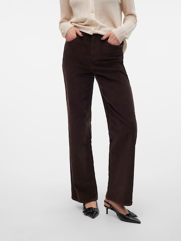 Wide Leg Pantalon 'VMTESSA' VERO MODA en marron