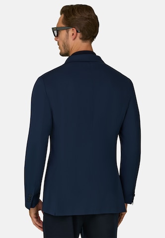 Boggi Milano Regular fit Colbert in Blauw