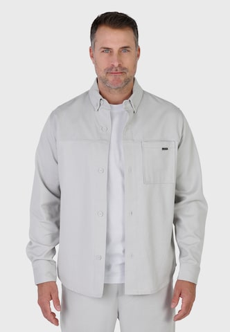 Kleinigkeit - Regular Fit Camisa 'Amadeus' em cinzento: frente