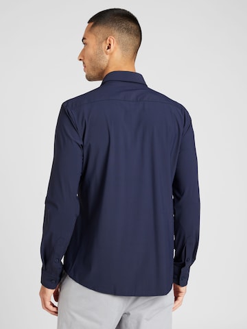 BOSS Black - Ajuste confortable Camisa 'P-ROAN-C1' en azul