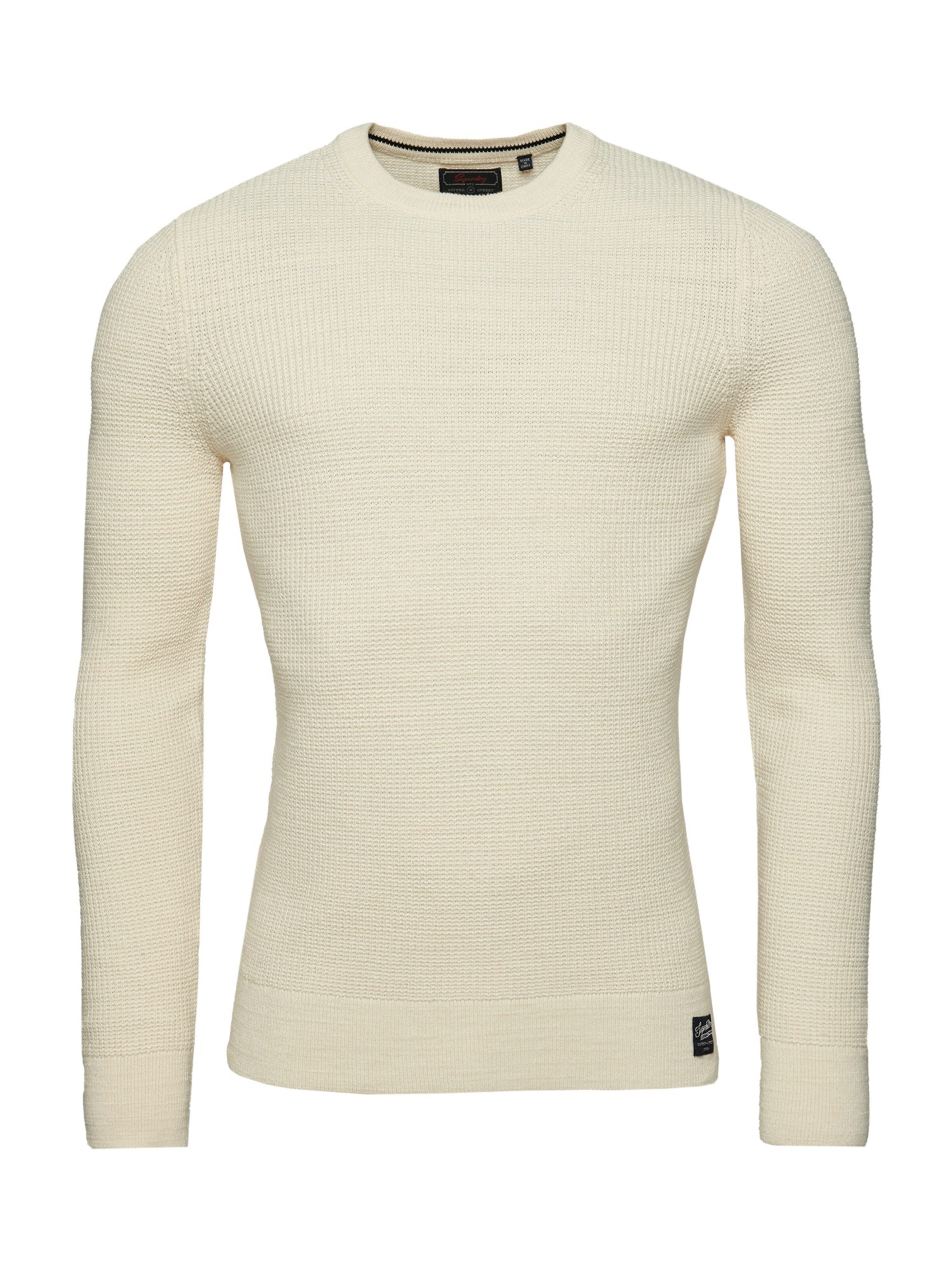 Superdry & Co Pullover in Beige: Vorderseite