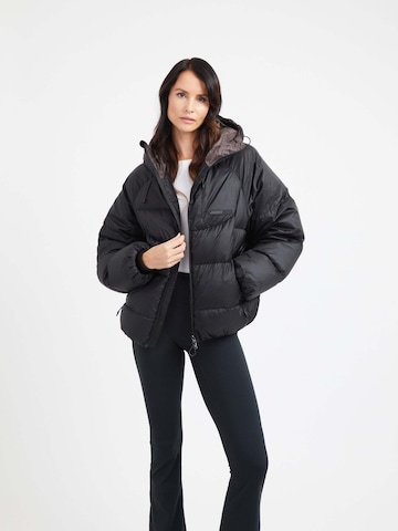Veste d’hiver 'Bubble' JACK1T en noir : devant