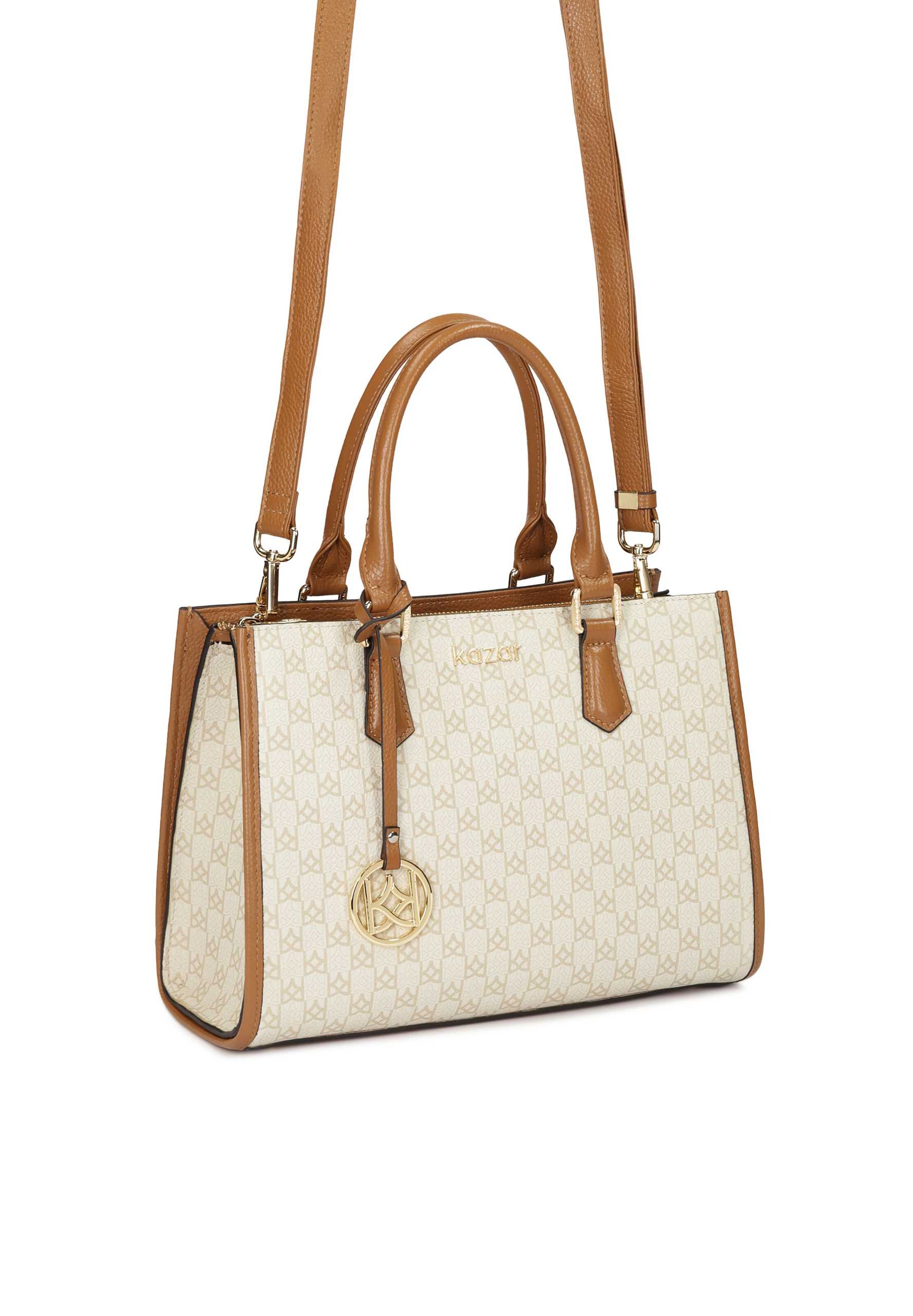 Kazar Kézitáska - bézs