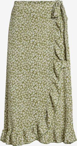 VILA Spódnica 'Caia' w kolorze zielony: przód