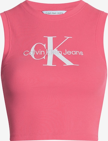 Calvin Klein Jeans Top - ružová: predná strana