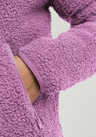 JACK WOLFSKIN Athletic fleece jacket in Purple