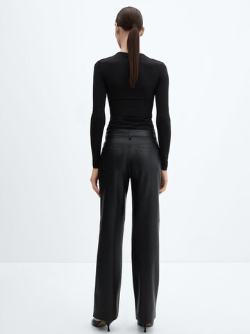 Regular Pantalon MANGO en noir