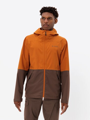VAUDE Outdoorjacke 'Neyland' in Orange: Vorderseite
